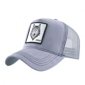 Trucker cap with emboridery patch 