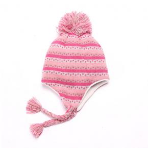 Girl Winter Knitted hat scarf glove sets